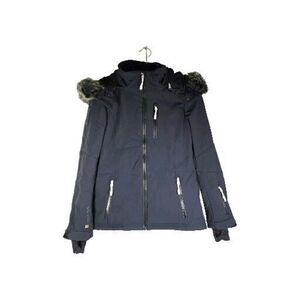 Sweaty Betty Women's Exploration XS Black Recco Hooded Softshell Ski Jacket